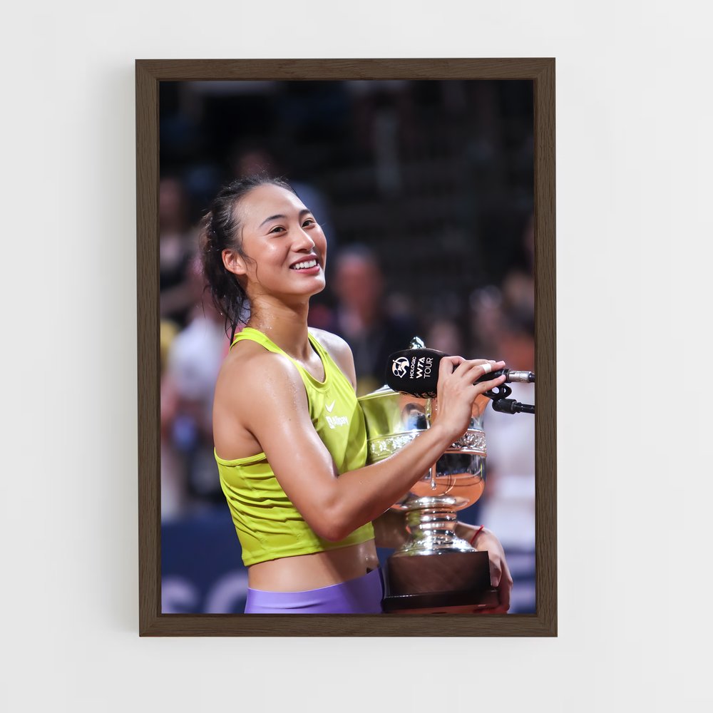 Poster Qinwen zheng – affiche Tennis (vue 5)